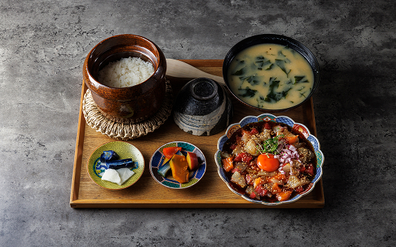 とろける海鮮漬け土鍋ご飯定食